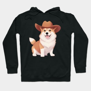 Cowboy Corgi Hoodie